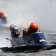 Illustration for article titled John Peeters prepares to set the UIM OSY 400 kilo world speed record at Coniston Powerboat Records Week 2013